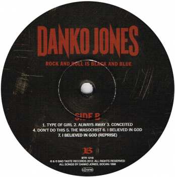 LP Danko Jones: Rock And Roll Is Black And Blue 58983