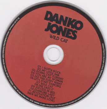 CD Danko Jones: Wild Cat LTD | DIGI 40400
