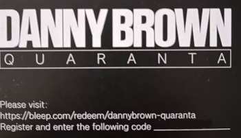 LP Danny Brown: Quaranta CLR | LTD 528806