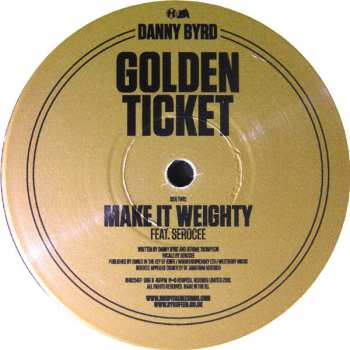 LP Danny Byrd: Golden Ticket CLR 286499