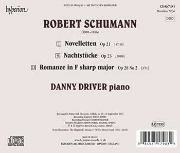 CD Danny Driver: Schumann: Novelletten & Nachtstücke 446722