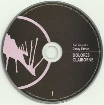 2CD Danny Elfman: Dolores Claiborne (Original Motion Picture Soundtrack) DLX | LTD 525902