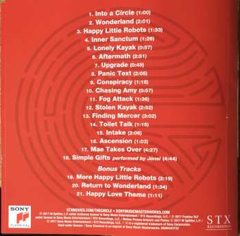 CD Danny Elfman: The Circle (Original Motion Picture Soundtrack) 7106