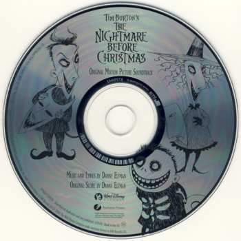 CD Danny Elfman: Tim Burton's The Nightmare Before Christmas (Original Motion Picture Soundtrack)