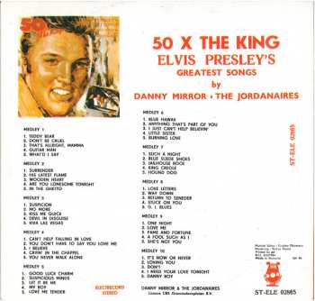 LP Danny Mirror: 50 X The King - Elvis Presley's Greatest Songs 42212