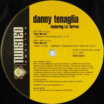 LP Danny Tenaglia: Turn Me On 80054