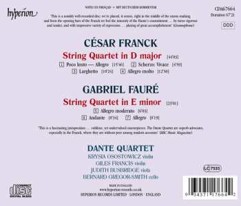 CD Dante Quartet: String Quartets 304782