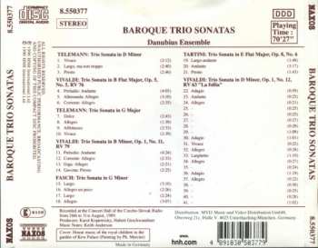 CD Danubius Ensemble: Baroque Trio Sonatas 288710