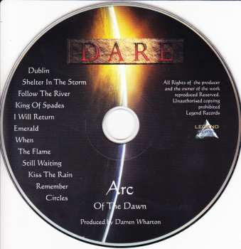 CD Dare: Arc Of The Dawn 2621
