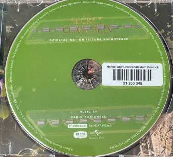 CD Dario Marianelli: The Secret Garden (Original Motion Picture Soundtrack) 187183