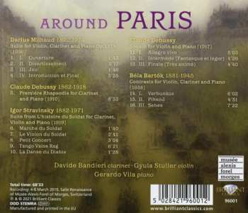 CD Darius Milhaud: Around Paris 335620