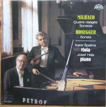Album Darius Milhaud: Quatre Visages / Sonatas / Sonata