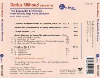 CD Darius Milhaud: Darius Milhaud
