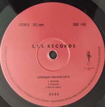 LP Dark: Catalogue Raisonne - Volume IX LTD 536033
