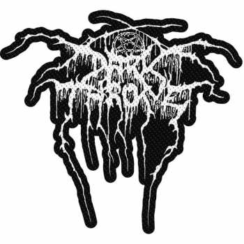 Merch Darkthrone: Nášivka Logo Darkthrone Cut Out