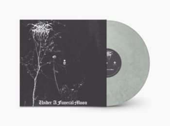 LP Darkthrone: Under A Funeral Moon (marble Silver/white Vinyl) 480844