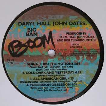 LP Daryl Hall & John Oates: Big Bam Boom 63989