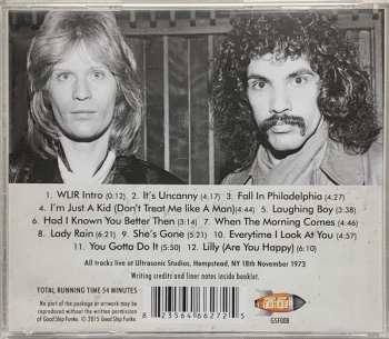 CD Daryl Hall & John Oates: Ultrasonic Studios 1973 (The New York Broadcast) 126251