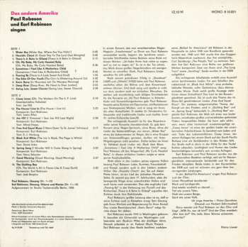 LP Paul Robeson: Das Andere Amerika 370912