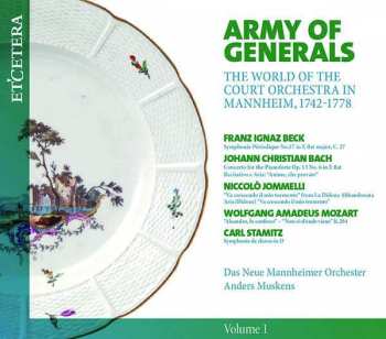Album Das Neue Mannheimer Orche: Army Of Generals - The World Of The Court Orchestra In Mannheim 1742-1778