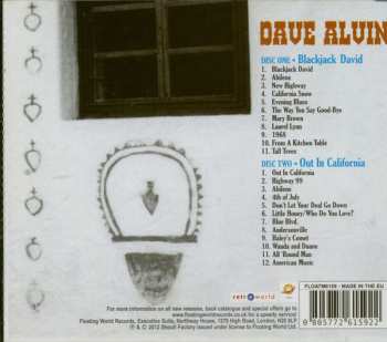 2CD Dave Alvin: Blackjack David & Out In California 123515