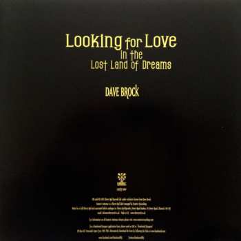 2LP Dave Brock: Looking For Love In The Lost Land Of Dreams 541328
