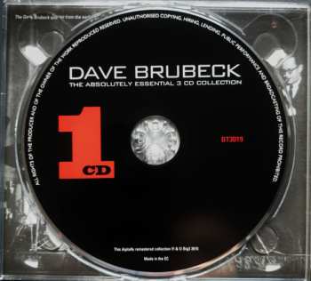 3CD Dave Brubeck: The Absolutely Essential 3 CD Collection 105701