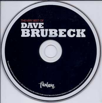CD Dave Brubeck: The Very Best Of Dave Brubeck: The Fantasy Era 1949-1953 421355