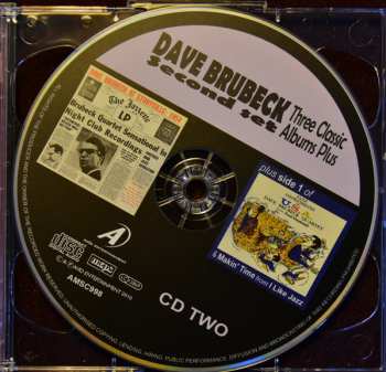2CD Dave Brubeck: Three Classic Albums Plus - Second Set 518315