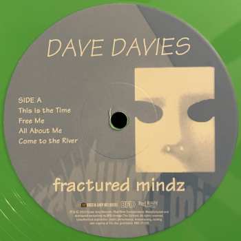 LP Dave Davies: Fractured Mindz CLR 397699