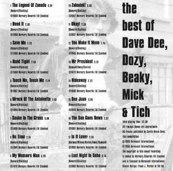 CD Dave Dee, Dozy, Beaky, Mick & Tich: The Best Of Dave Dee, Dozy, Beaky, Mick & Tich 181506