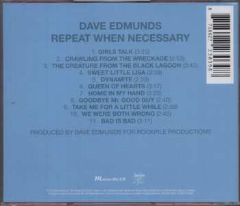 CD Dave Edmunds: Repeat When Necessary 99622