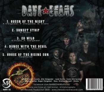 CD Dave Evans & Barbed Wire: Wild 233450
