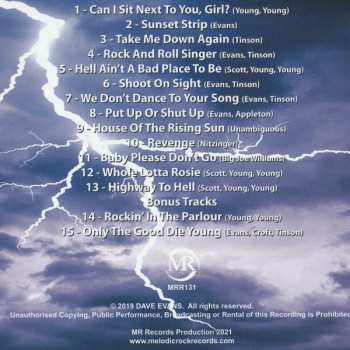 CD Dave Evans: Lightning & Thunder: Live Latin American Tour 2019 184837