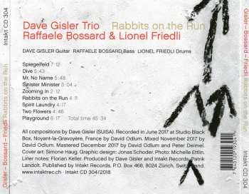 CD Dave Gisler Trio: Rabbits On The Run 335456