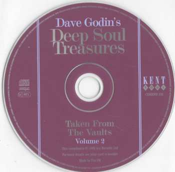 CD Dave Godin: Deep Soul Treasures (Taken From The Vaults...) (Volume 2) 439014