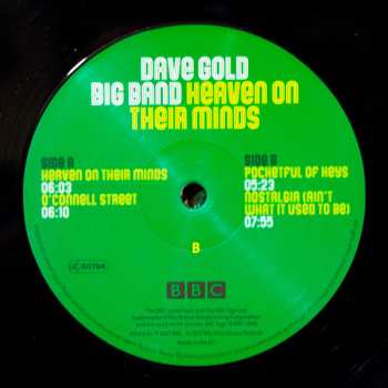 LP Dave Gold Big Band: Heaven On Their Minds LTD 136148