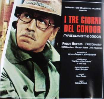 CD Dave Grusin: I Tre Giorni Del Condor = Three Days Of The Condor (Original Soundtrack Recording) 477092