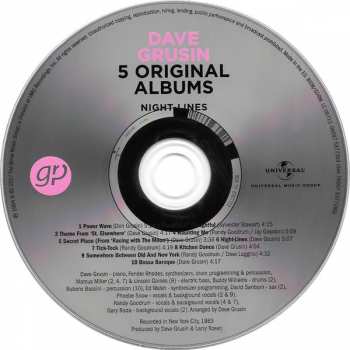 5CD/Box Set Dave Grusin: 5 Original Albums 193144