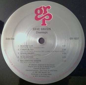 LP Dave Grusin: Cinemagic