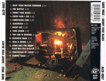 CD Dave Hole: Short Fuse Blues