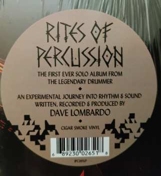 LP Dave Lombardo: Rites Of Percussion CLR 437409