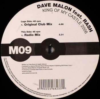 Album Dave Malon: King Of My Castle 2006