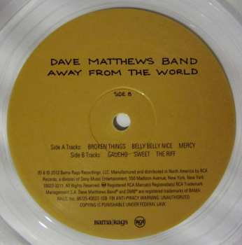 2LP Dave Matthews Band: Away From The World LTD | CLR 3241