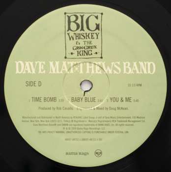 2LP Dave Matthews Band: Big Whiskey And The GrooGrux King 389115