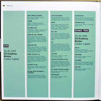 3CD/DVD/Box Set Dave Matthews Band: Europe 2009 LTD