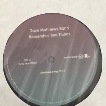 2LP Dave Matthews Band: Remember Two Things 377621