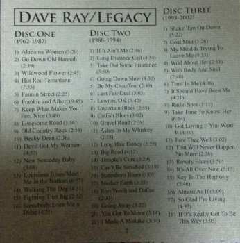 3CD Dave Ray: Legacy 541388
