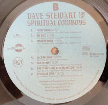 LP Dave Stewart And The Spiritual Cowboys: Dave Stewart And The Spiritual Cowboys (MULTISONIC) 66095