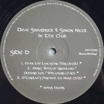 2LP Dave Swarbrick: In The Club 340602